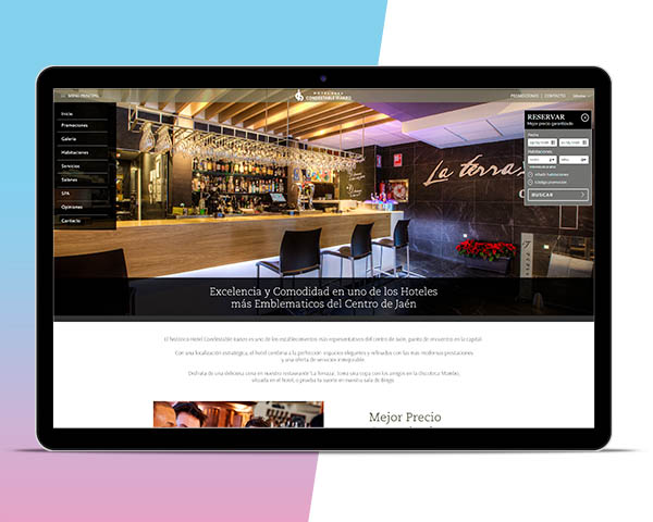 Diseño Web - Hotel Condestable Iranzo - Sumur digital