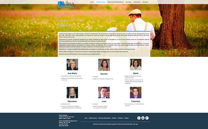 Diseño Web - Molina Asesores - Sumur Digital (2)
