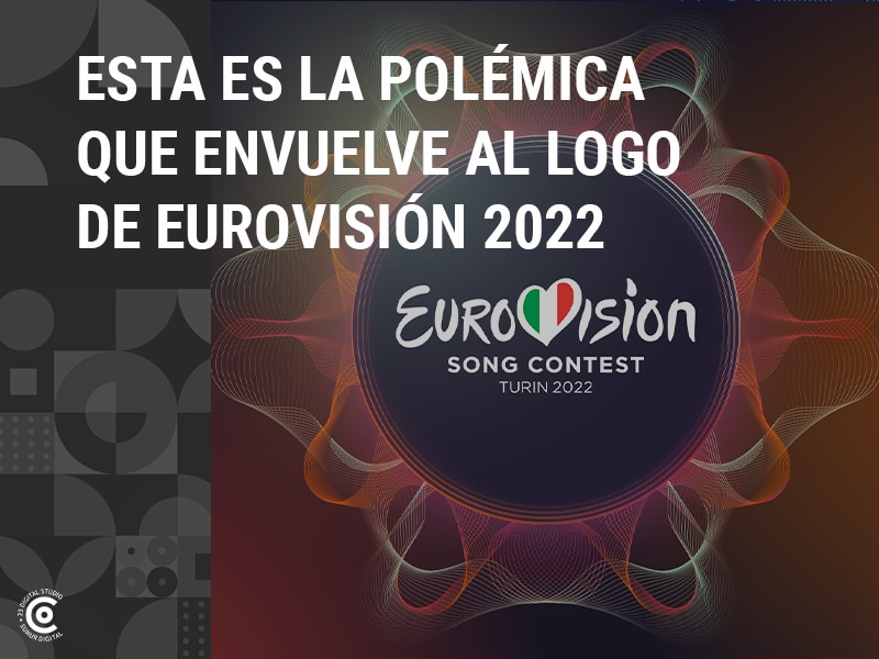 Esta es la polémica que envuelve al logo de Eurovisión 2022